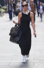 MYLEENE KLASS Arrives at Smooth Radio in London 08/28/2024
