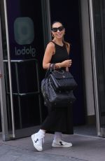MYLEENE KLASS Arrives at Smooth Radio in London 08/28/2024