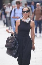 MYLEENE KLASS Arrives at Smooth Radio in London 08/28/2024