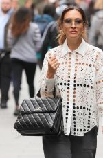 MYLEENE KLASS Arrives at Smooth Radio Studios in London 08/22/2024