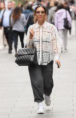 MYLEENE KLASS Arrives at Smooth Radio Studios in London 08/22/2024