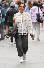 MYLEENE KLASS Arrives at Smooth Radio Studios in London 08/22/2024