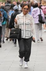MYLEENE KLASS Arrives at Smooth Radio Studios in London 08/22/2024