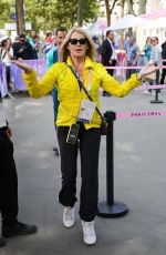 NAIDA COMANECI Leaves Paris 2024 Olympics Gymnastic Final in Paris 08/04/2024