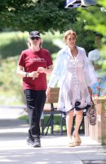 NANCY SHEVELL Out for Ice-cream in The Hamptons 08/24/2024