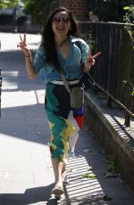 NANCY XU Arrives at a Studio in London 08/09/2024
