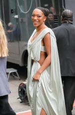 NAOMI ACKIE Headin to The One Show in London 08/19/2024