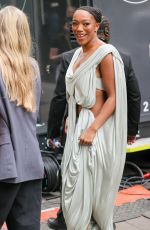 NAOMI ACKIE Headin to The One Show in London 08/19/2024