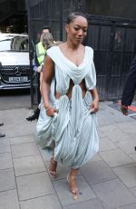 NAOMI ACKIE Headin to The One Show in London 08/19/2024