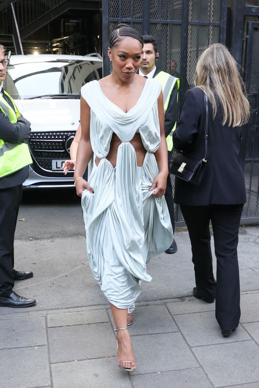 NAOMI ACKIE Headin to The One Show in London 08/19/2024