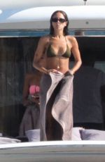 NAOMI CAMPBELL and EIZA GONZALEZ in Bikinis at a Yacht in Spain 08/07/2024