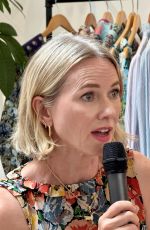 NAOMI WATTS Introducing Her Product Line on Anti-aging in New York 08/15/2024