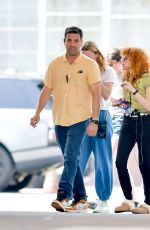 NATASHA LYONNE Filming Poker Face at a Gas Station in New York 08/15/2024