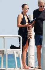 NATASHA POLY at Club 55 Beach in Saint-Tropez 07/31/2024