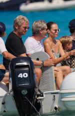 NATASHA POLY Leaves Club 55 Beach in Saint-tropez 08/07/2024