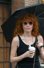 NATSHA LYONNE Leaves Bowery Hotel in New York 08/17/2024