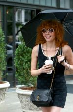 NATSHA LYONNE Leaves Bowery Hotel in New York 08/17/2024