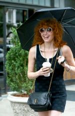 NATSHA LYONNE Leaves Bowery Hotel in New York 08/17/2024