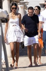 NEELAM GILL at Club 55 in Saint-Tropez 08/17/2024