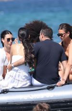 NEELAM GILL at Club 55 in Saint-Tropez 08/17/2024