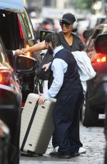 NIA LONG Out and About in New York 08/25/2024