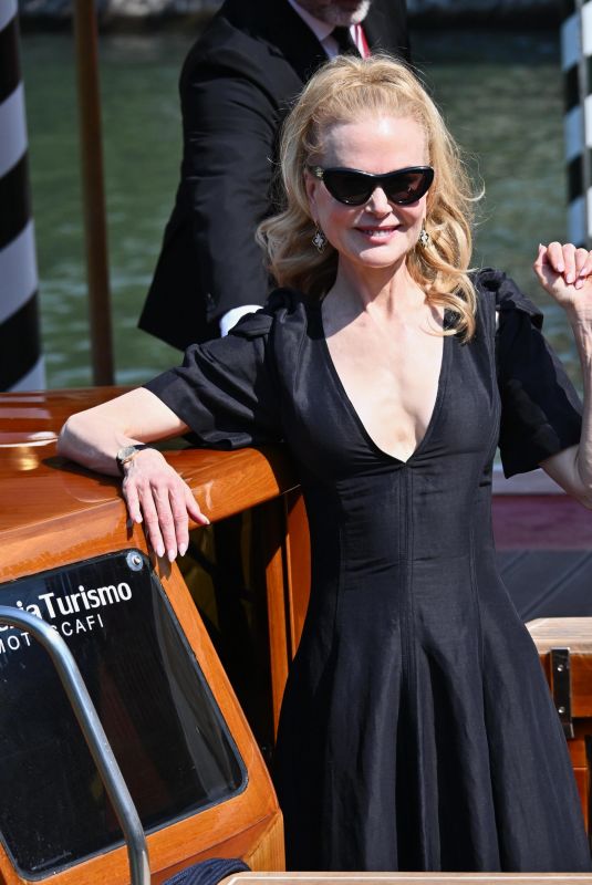 NICOLE KIDMAN Arrives at Hotel Excelsior at Venice International Film Festival 08/30/2024