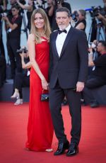 NICOLE KIMPEL and Antonio Banderas at Babygirl Red Premiere at 81th Venice International Film Festival 08/30/2024