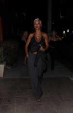 NICOLE MURPHY Night Out at Keys Nightclub in West Hollywood 08/01/2024