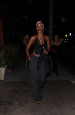NICOLE MURPHY Night Out at Keys Nightclub in West Hollywood 08/01/2024