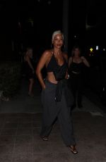 NICOLE MURPHY Night Out at Keys Nightclub in West Hollywood 08/01/2024
