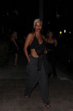 NICOLE MURPHY Night Out at Keys Nightclub in West Hollywood 08/01/2024
