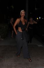 NICOLE MURPHY Night Out at Keys Nightclub in West Hollywood 08/01/2024