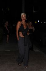 NICOLE MURPHY Night Out at Keys Nightclub in West Hollywood 08/01/2024