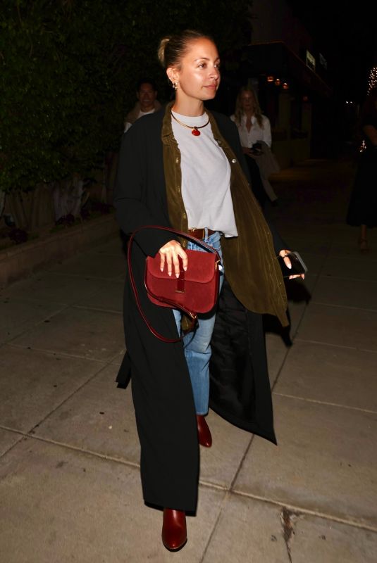 NICOLE RICHIE Out for Dinner at Matsuhisa in Beverly Hills 08/17/2024