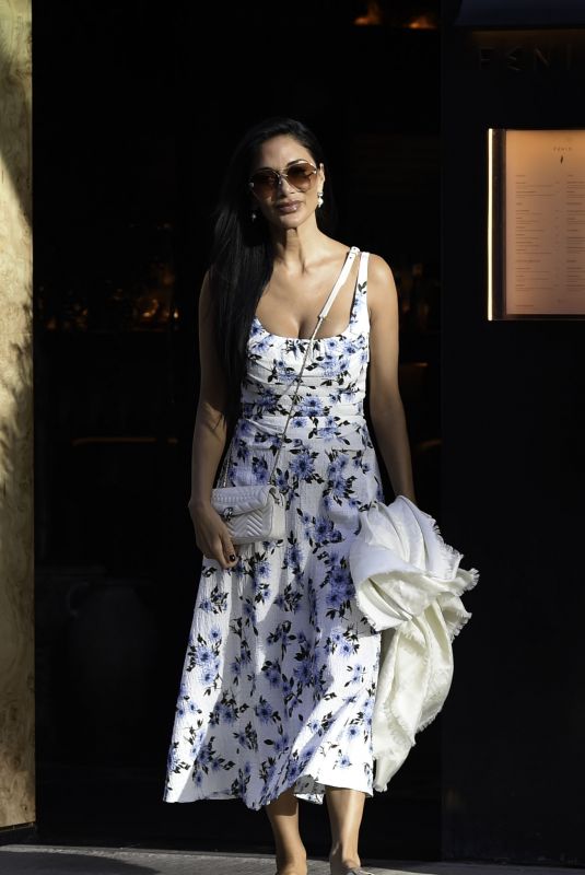 NICOLE SCHERZINGER Leaves Fenix Restaurant in Manchester 08/11/2024