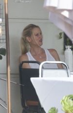 NICOLLETTE SHERIDAN Out for Dinner in Agoura Hills 08/01/2024