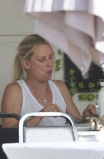 NICOLLETTE SHERIDAN Out for Dinner in Agoura Hills 08/01/2024