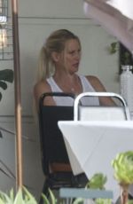 NICOLLETTE SHERIDAN Out for Dinner in Agoura Hills 08/01/2024