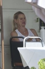 NICOLLETTE SHERIDAN Out for Dinner in Agoura Hills 08/01/2024