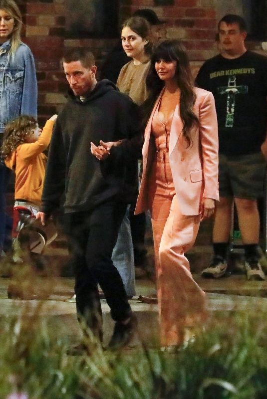 NINA DOBREV and Shaun White Out in West Hollywood 08/28/2024
