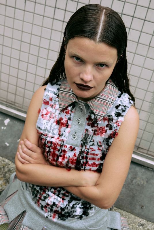 OLGA OBUMOVA at a Photoshoot, August 2024