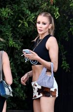 OLIVIA ATTWOOD and GEORGIA HARRISON Out with Friends at Playa Soleil in Ibiza 08/24/2024
