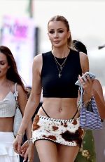 OLIVIA ATTWOOD and GEORGIA HARRISON Out with Friends at Playa Soleil in Ibiza 08/24/2024