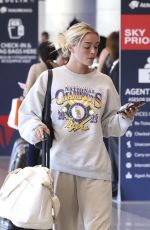 OLIVIA DUNNE Arrives at LAX Airport 08/12/2024
