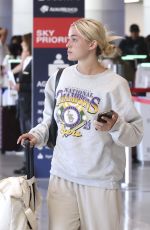 OLIVIA DUNNE Arrives at LAX Airport 08/12/2024