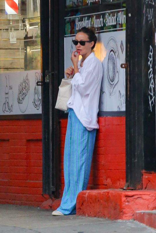 OLIVIA WILDE Out and About in New York 08/02/2024