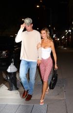 PAIGE LORENZE and Tommy Paul Leaves Zero Bond in New York 08/23/2024