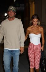 PAIGE LORENZE and Tommy Paul Leaves Zero Bond in New York 08/23/2024