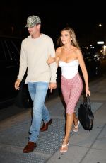 PAIGE LORENZE and Tommy Paul Leaves Zero Bond in New York 08/23/2024