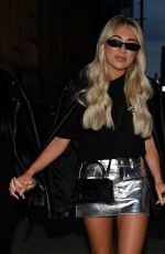 PAIGE TURLEY Arrives at One Eight Six Bar in Manchester 08/17/2024